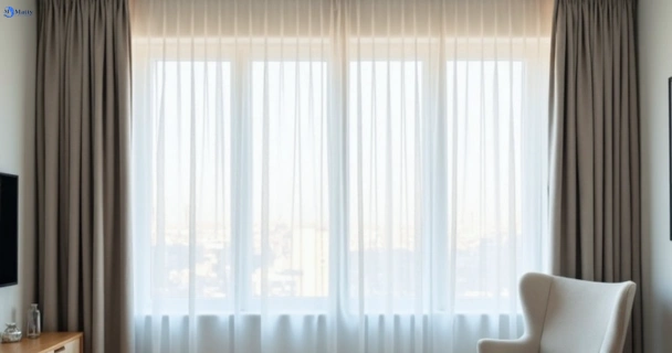 Freshly steam cleaned curtains in revesby-nsw QLD